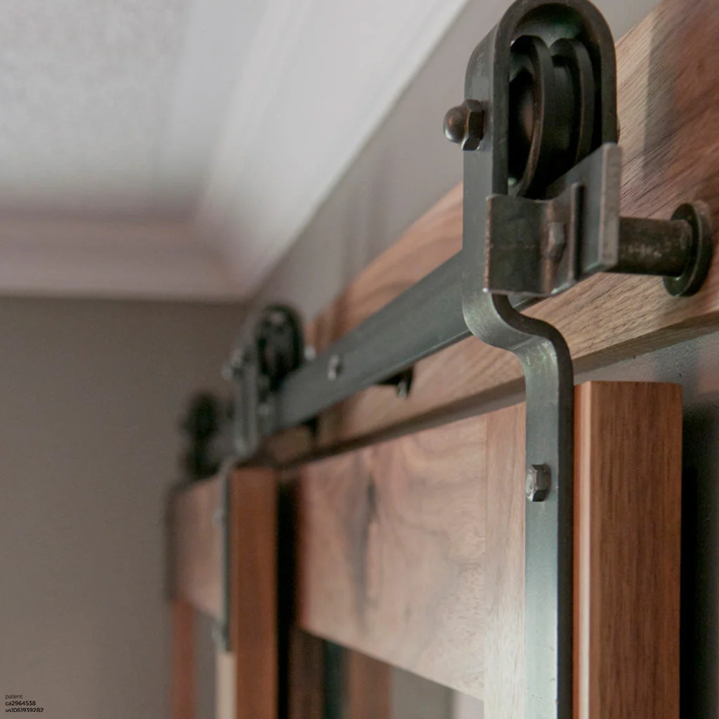 Telescopic Bypass Barn Door Hardware - Image 2