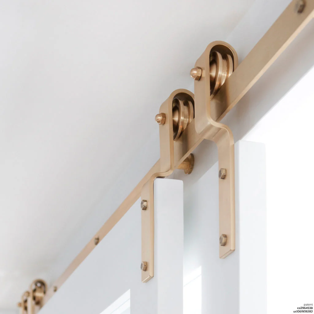 Telescopic Bypass Barn Door Hardware - Image 3