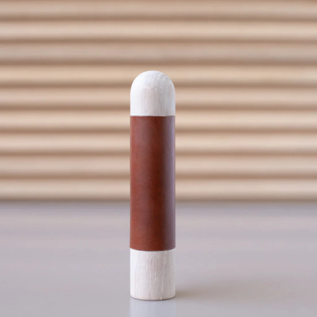 Chapman Wood Bar Pull With Leather - Image 15