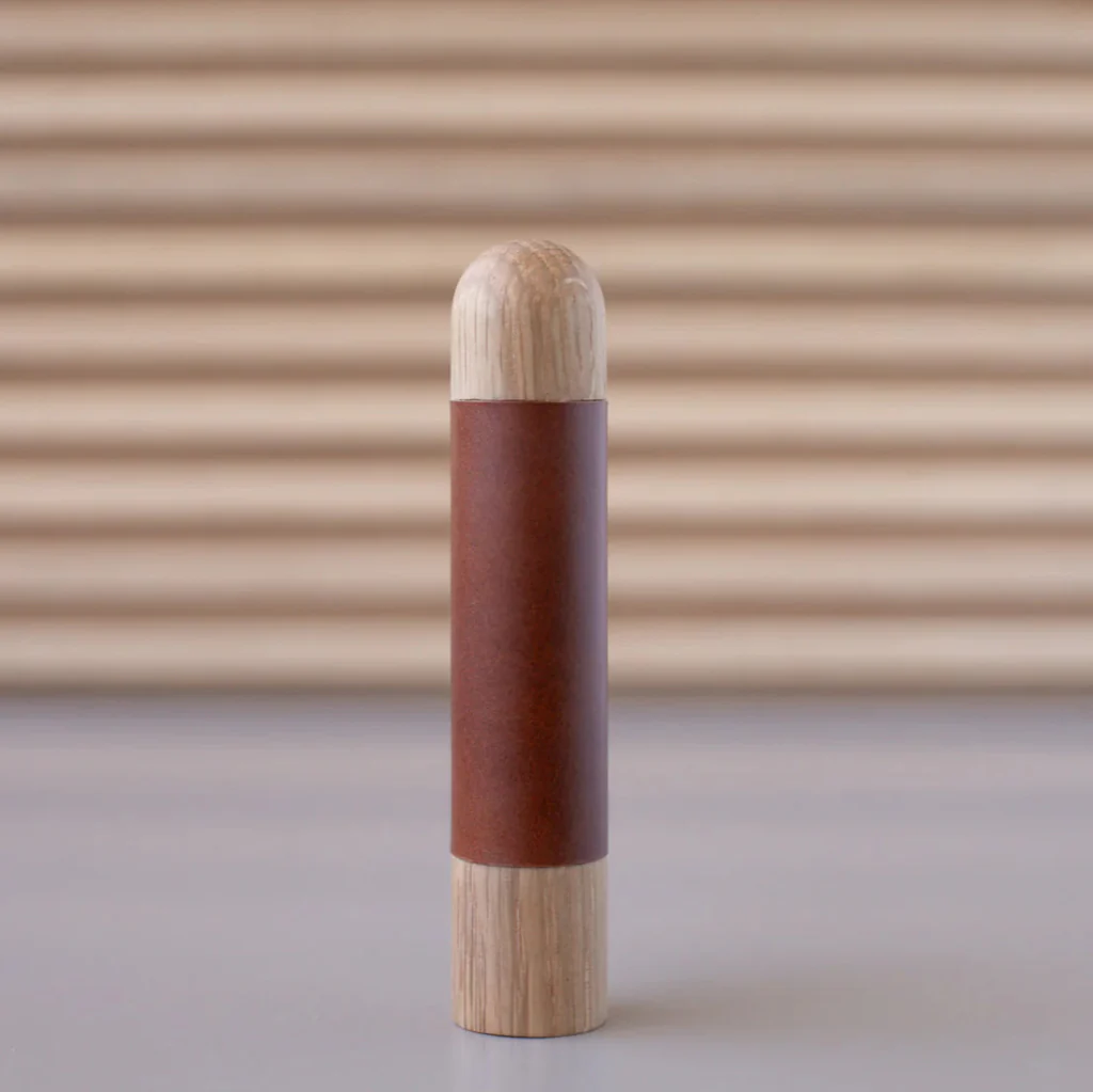 Chapman Wood Bar Pull With Leather - Image 20