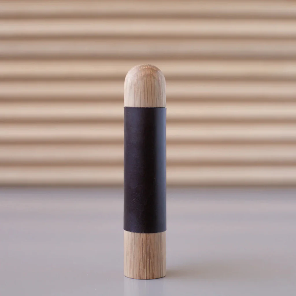 Chapman Wood Bar Pull With Leather - Image 24