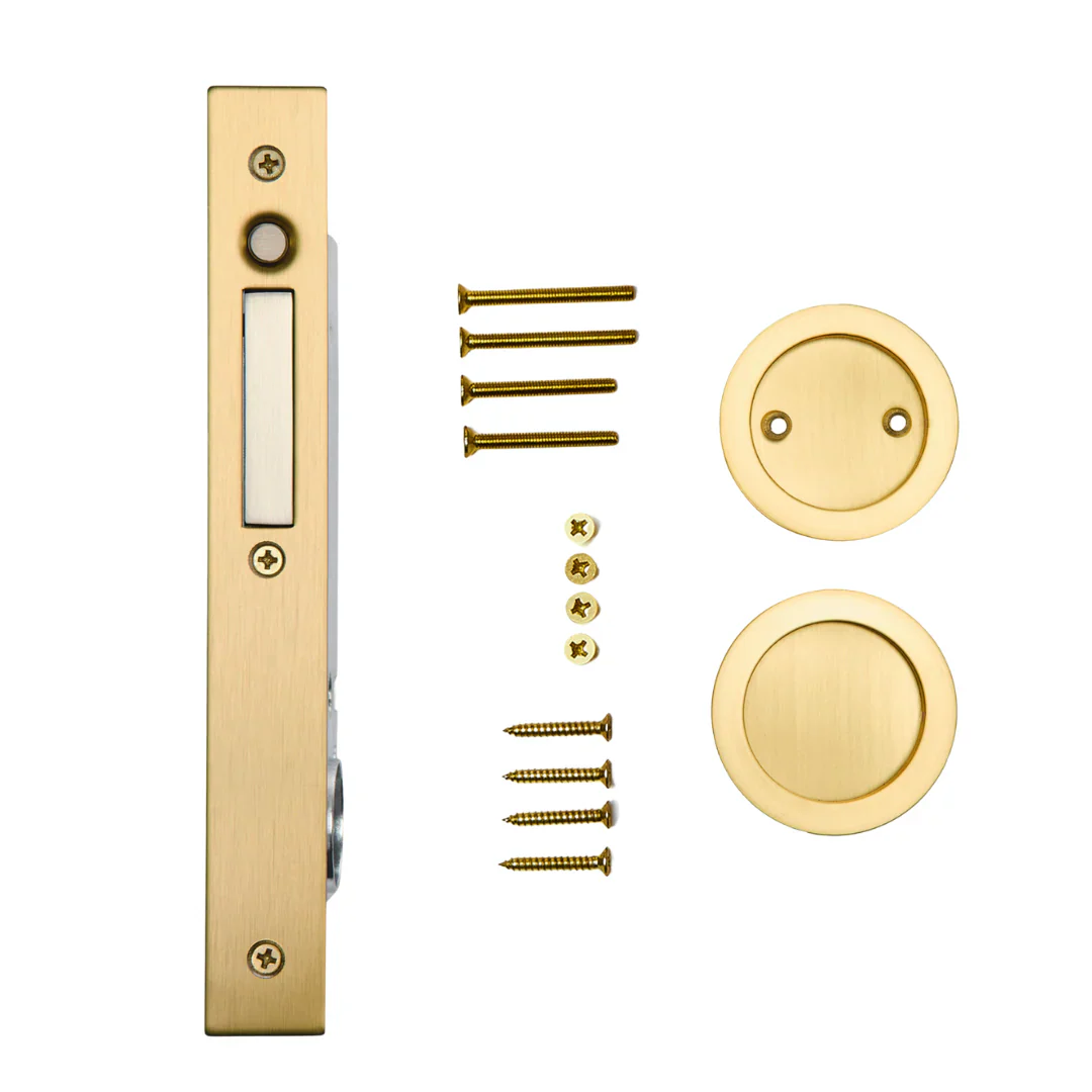 Explore Round Flush Pull Passage Set - Image 4