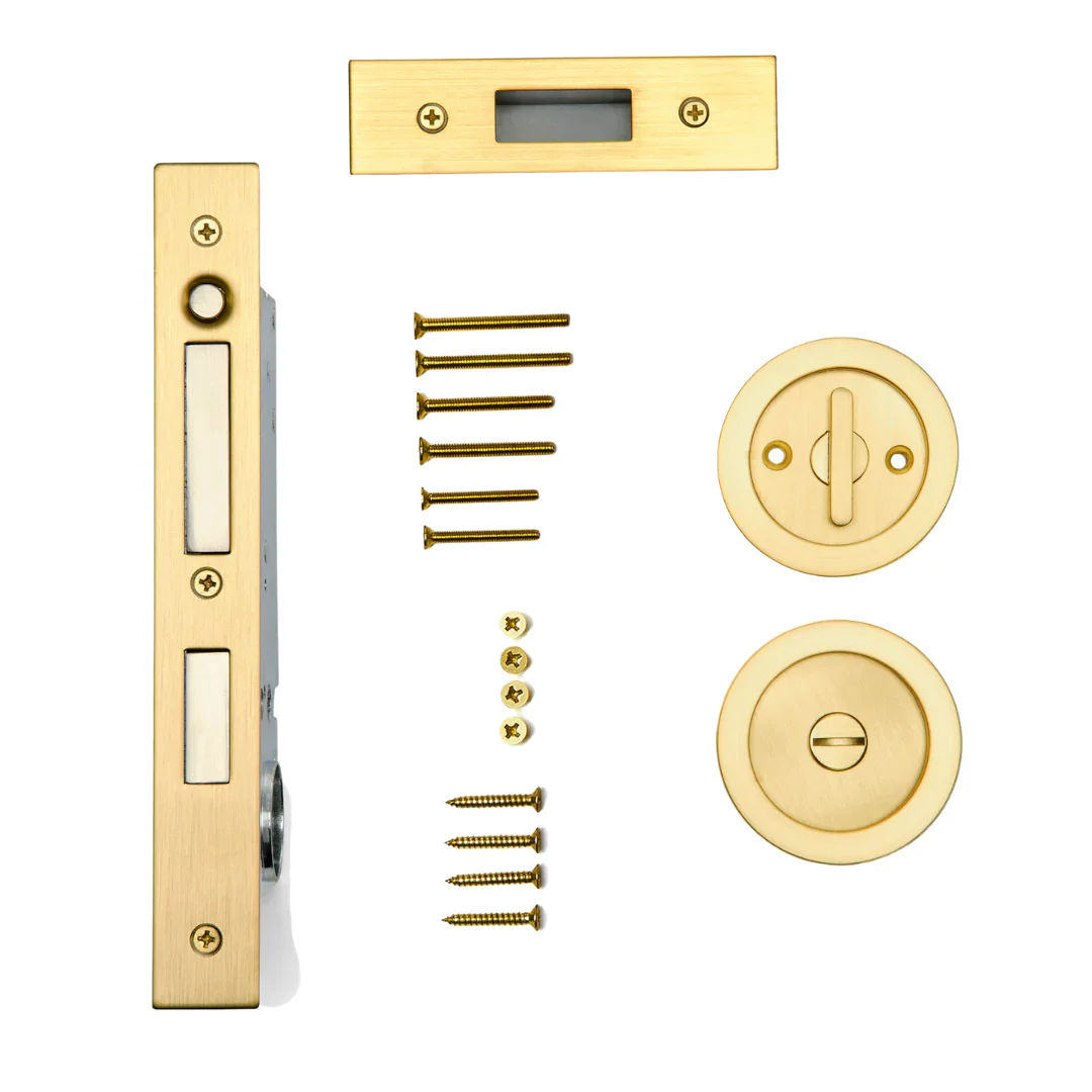 Explore Round Flush Pull Privacy Set - Image 5