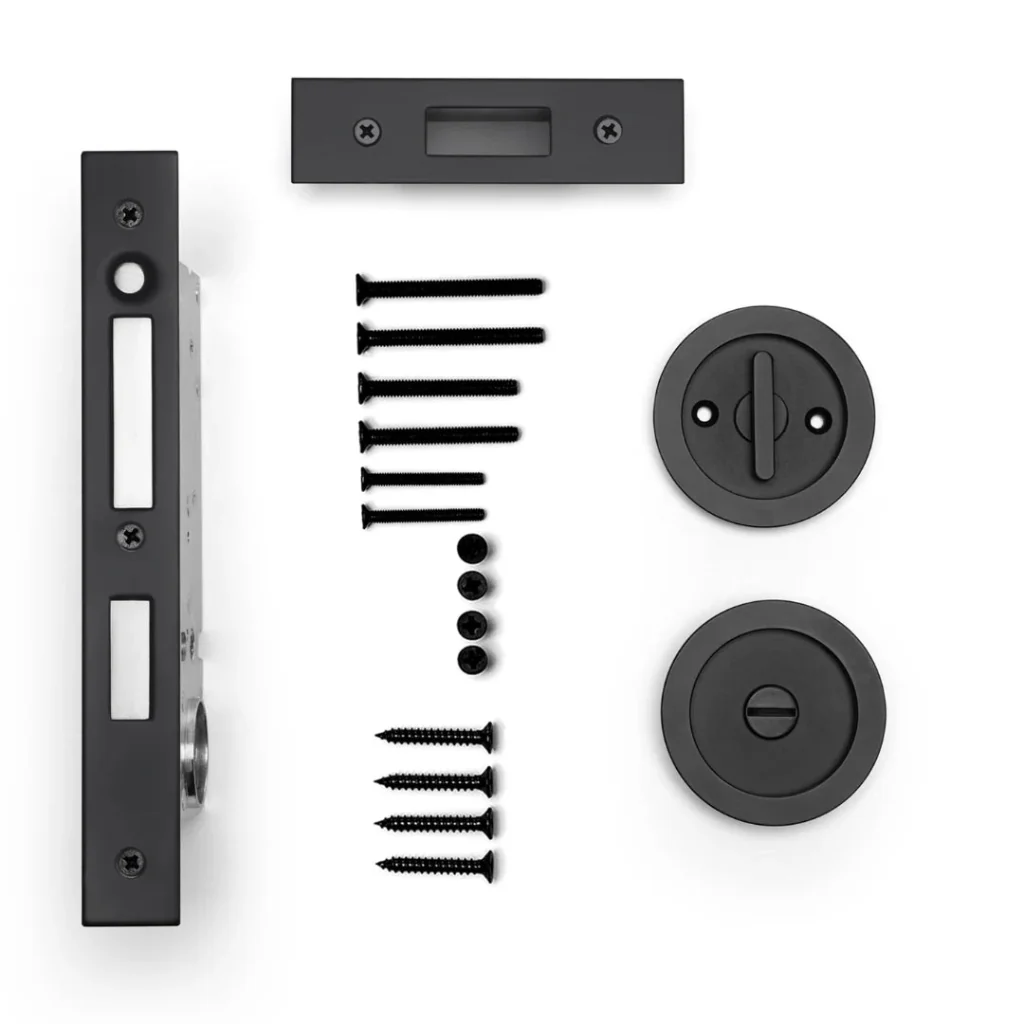 Explore Round Flush Pull Privacy Set - Image 9