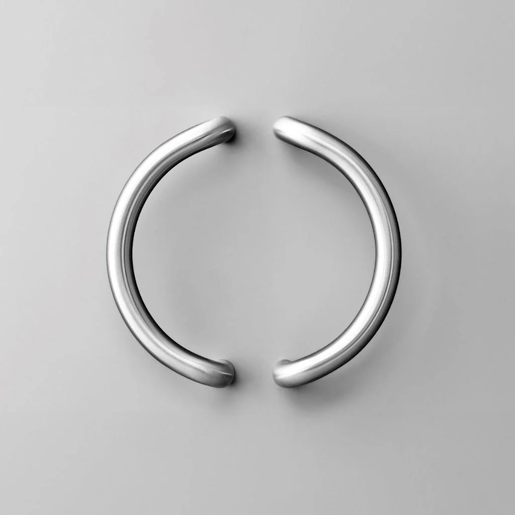 Knud Pull Circular Handle for Single Sided Doors - Image 3