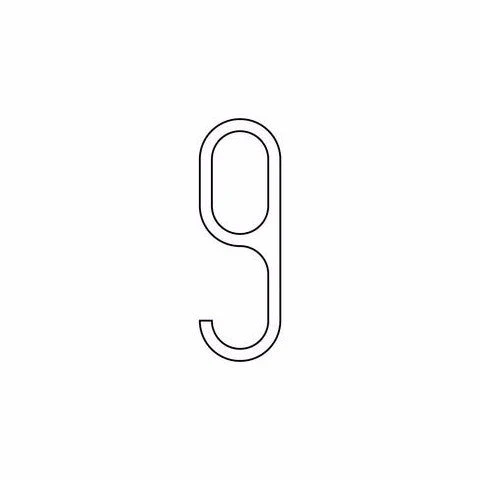 Lixht Aluminum Numbers Small - Image 16