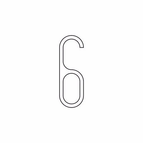 Lixht Aluminum Numbers Large - Image 13