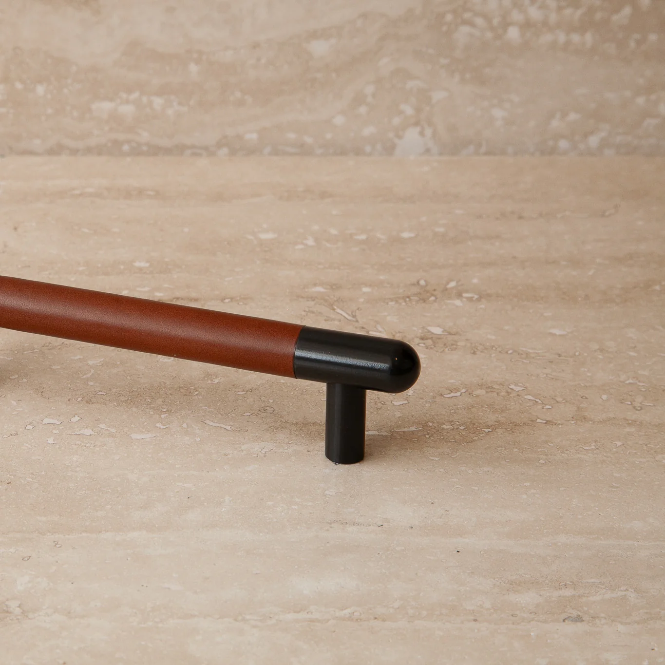 Mineral Leather Wrapped Metal Appliance Bar Pull - Image 19
