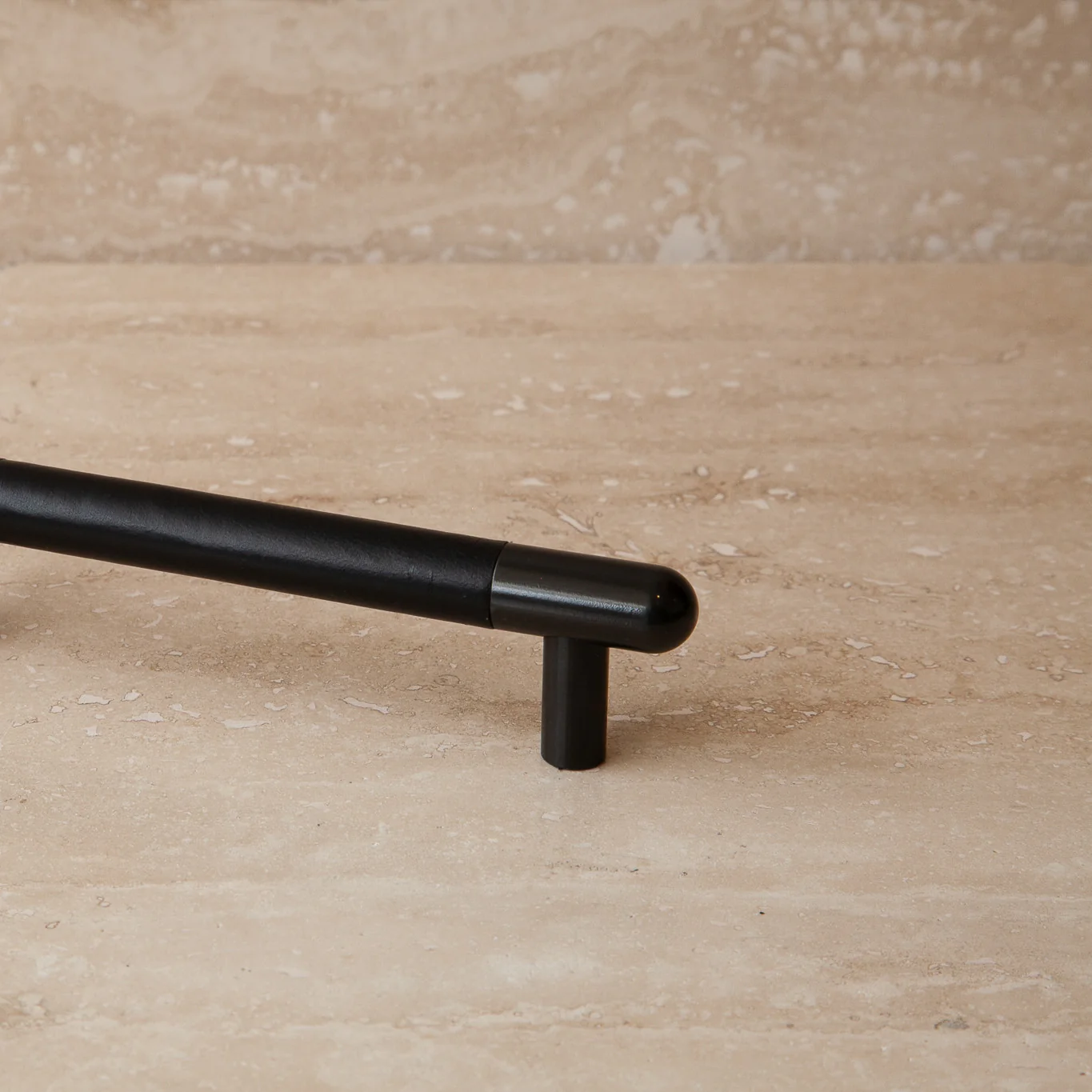 Mineral Leather Wrapped Metal Appliance Bar Pull - Image 20
