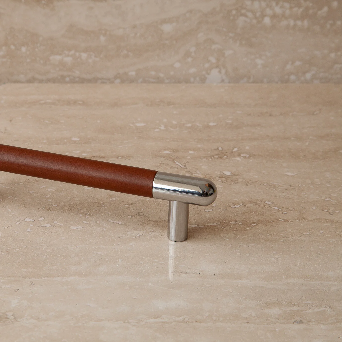 Mineral Leather Wrapped Metal Appliance Bar Pull - Image 37