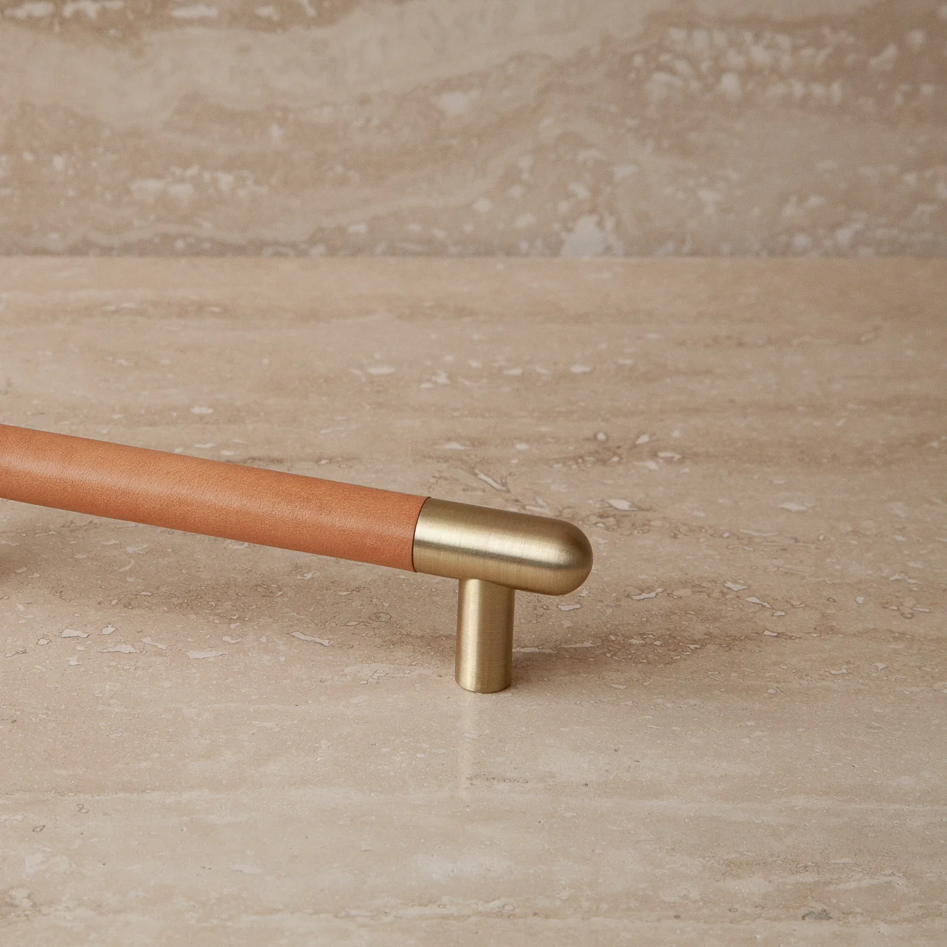 Mineral Leather Wrapped Metal Appliance Bar Pull - Image 40