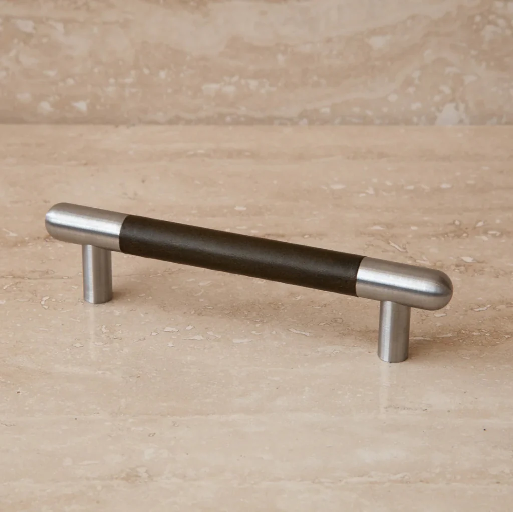 Mineral Leather Wrapped Metal Bar Pull - Image 21