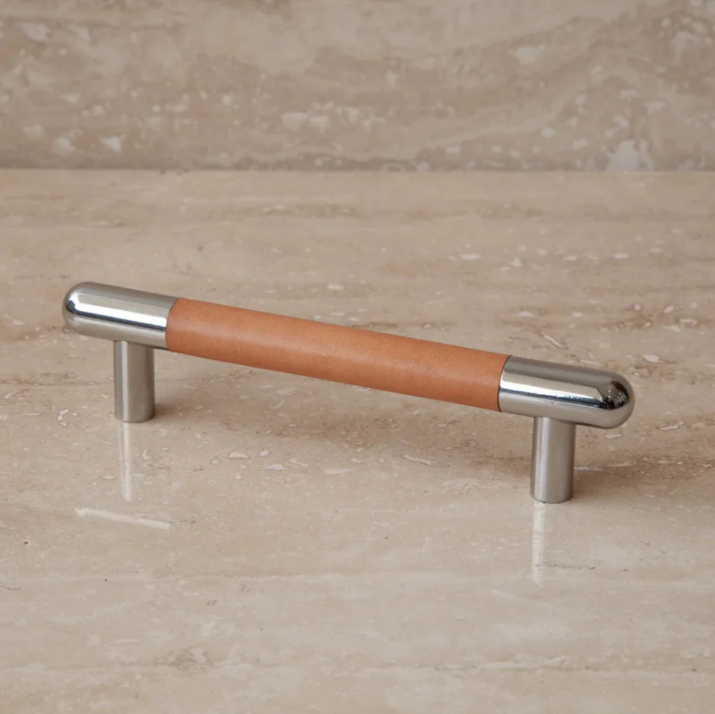Mineral Leather Wrapped Metal Bar Pull - Image 24