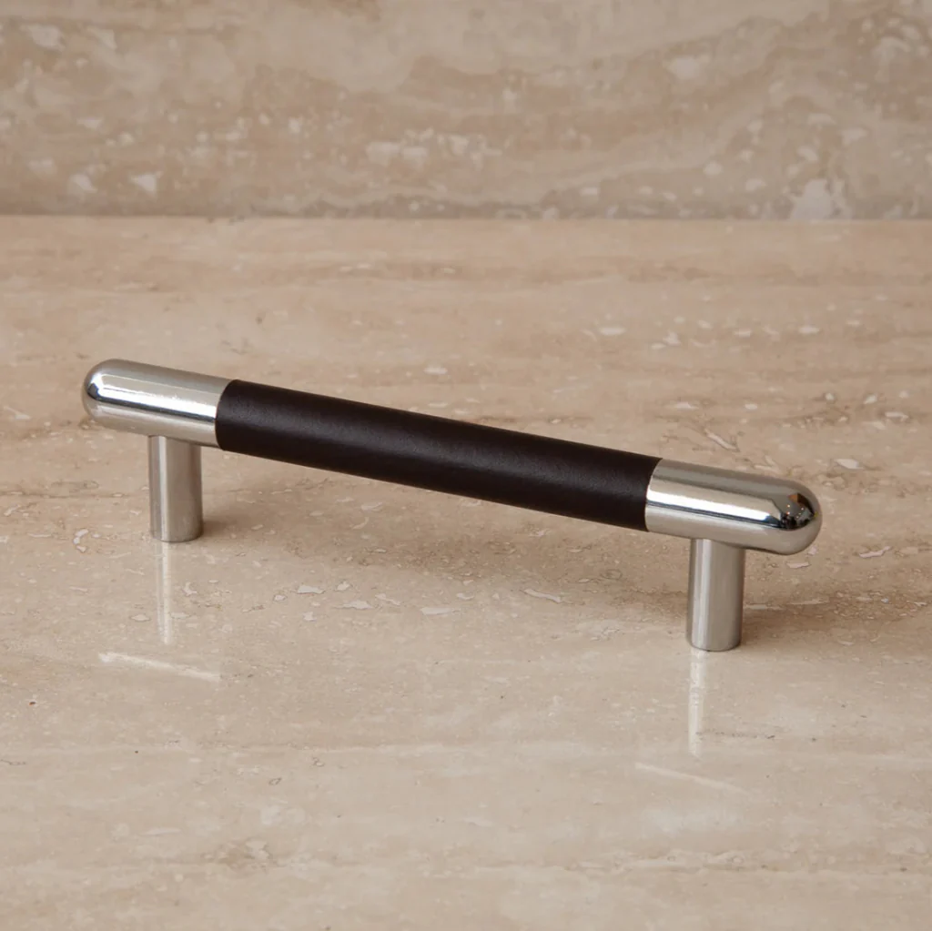 Mineral Leather Wrapped Metal Bar Pull - Image 28