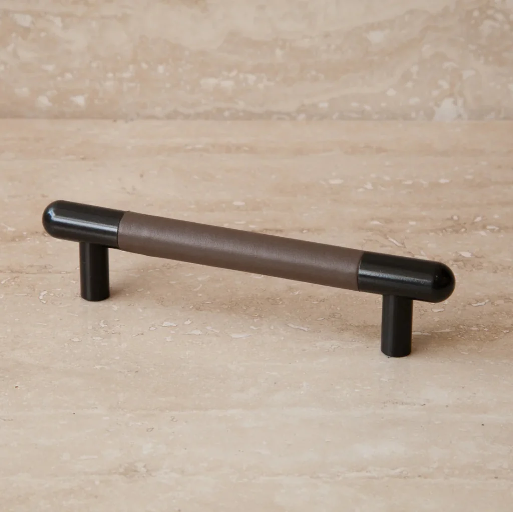 Mineral Leather Wrapped Metal Bar Pull - Image 33