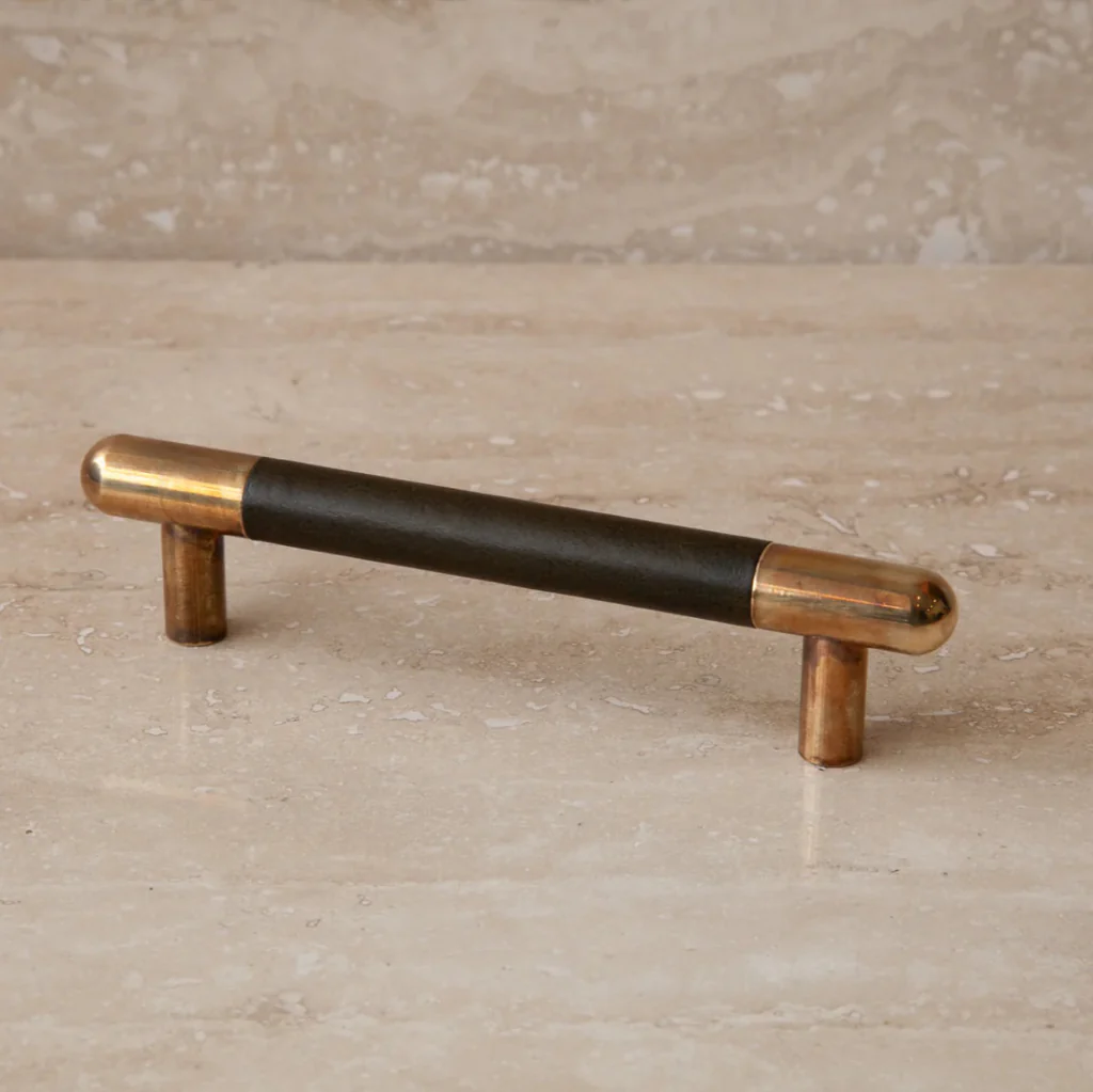 Mineral Leather Wrapped Metal Bar Pull - Image 39