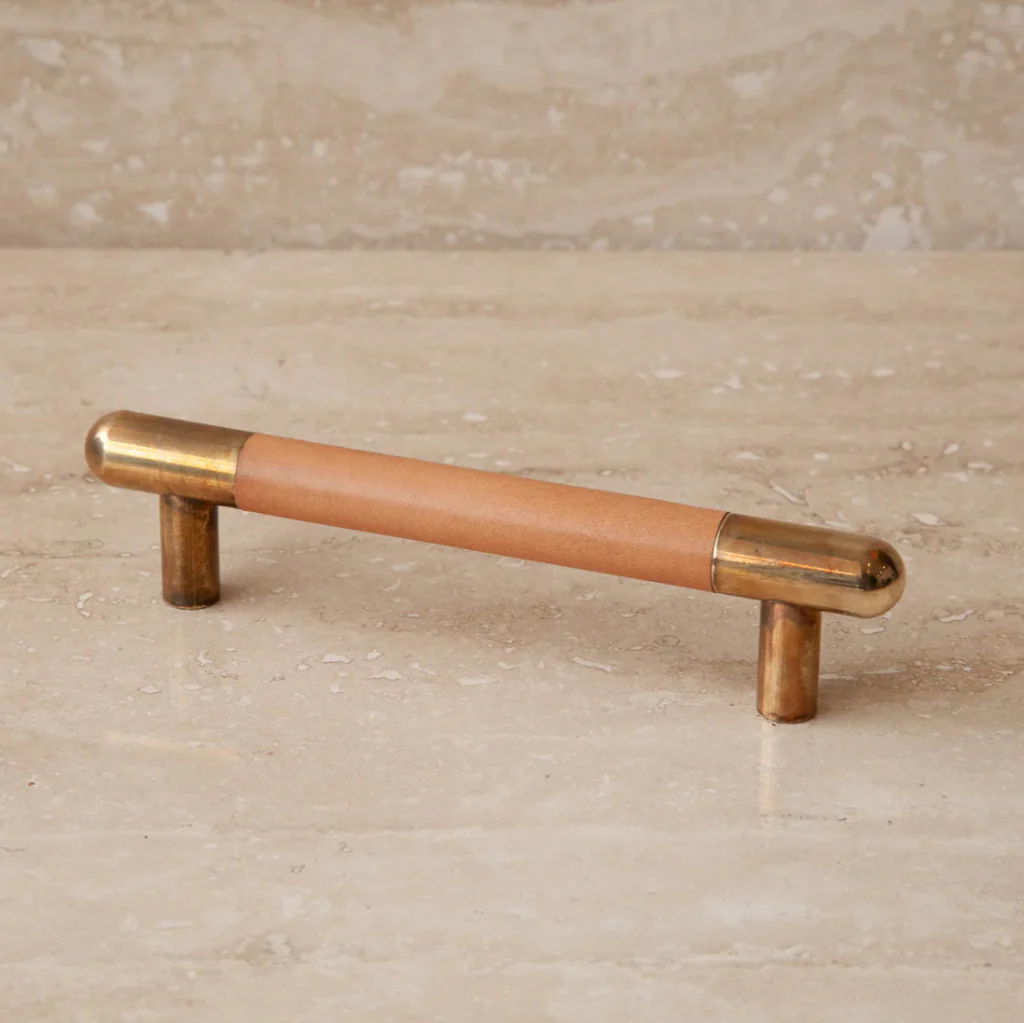 Mineral Leather Wrapped Metal Bar Pull - Image 41