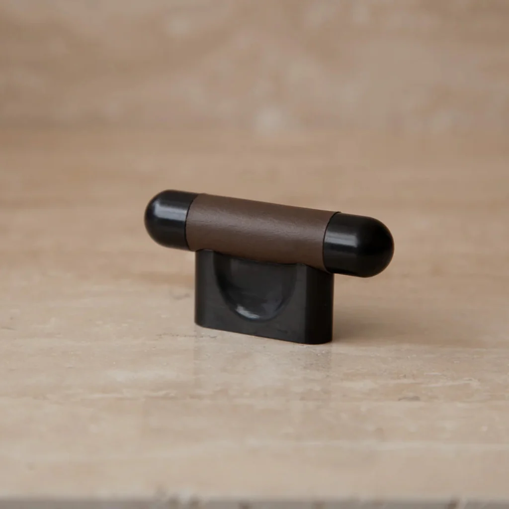 Mineral Leather Wrapped Metal Knob - Image 26