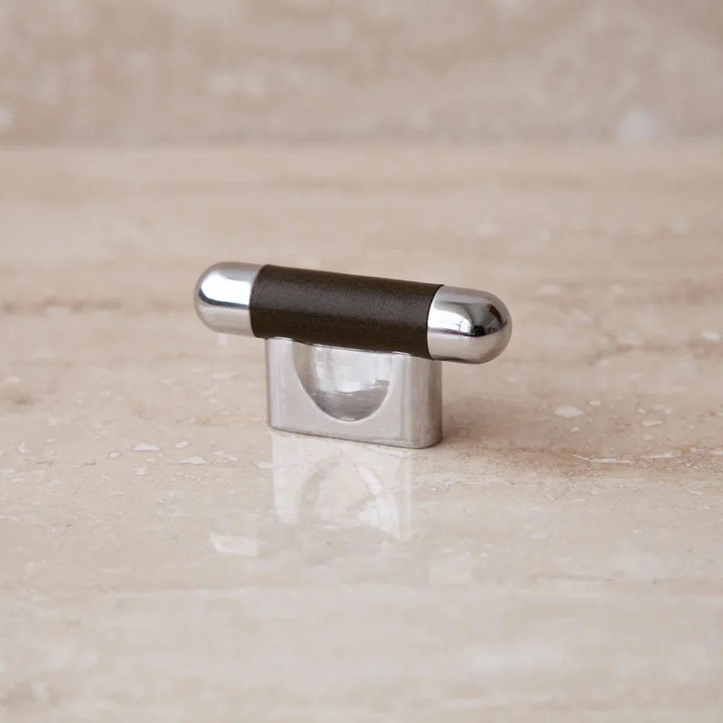 Mineral Leather Wrapped Metal Knob - Image 34