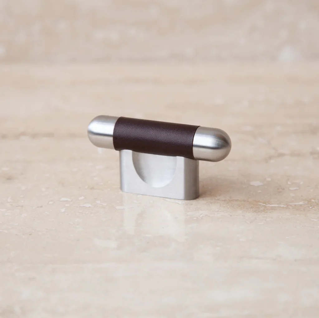 Mineral Leather Wrapped Metal Knob - Image 41