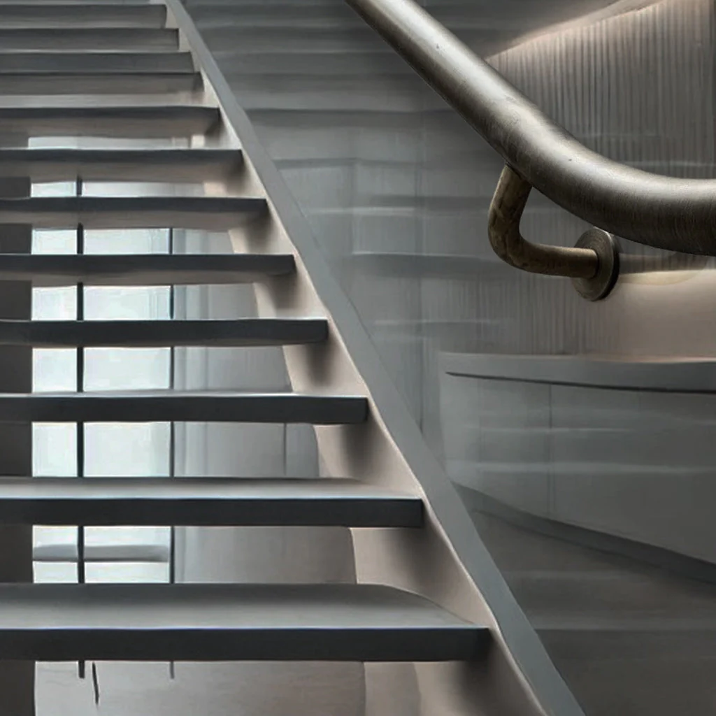 Orla Handrail Bracket Glass Mount - Image 2