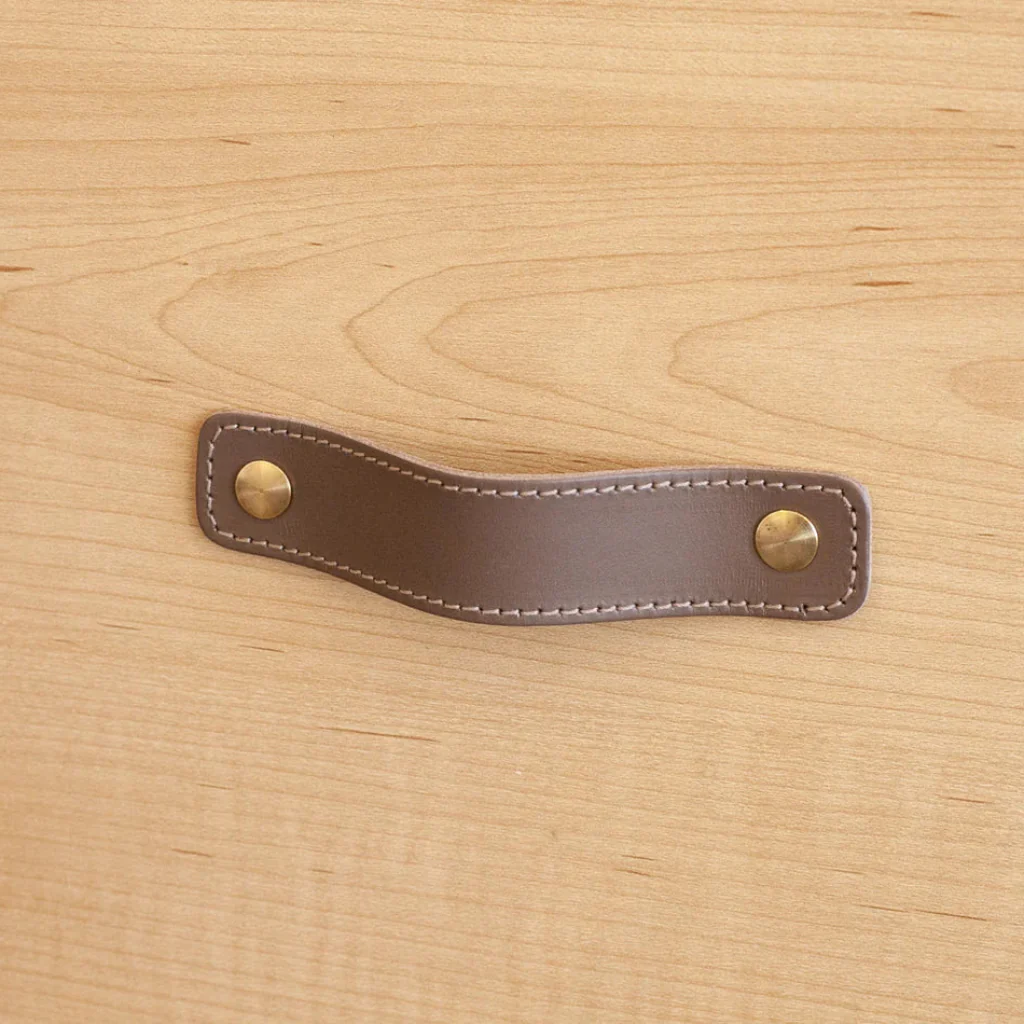 ST-SP02 Stitched Leather Strap Pull - Image 3